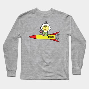 EGGS....in space! Long Sleeve T-Shirt